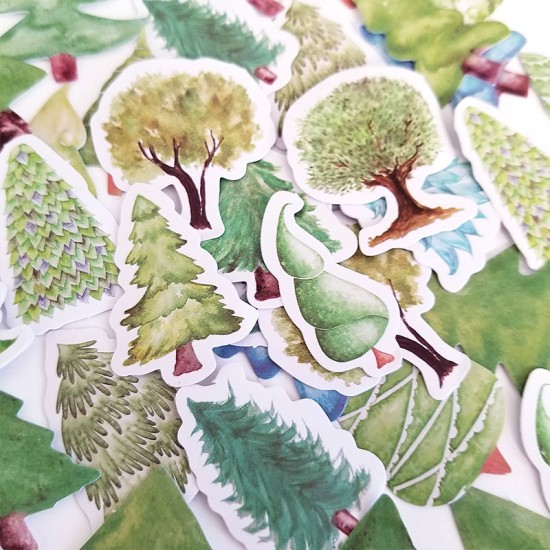 Tree Stickers Set C