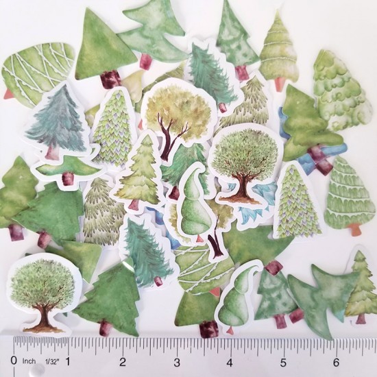 Tree Stickers Set C